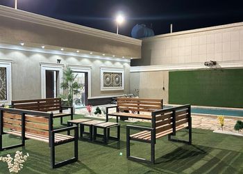 شاليه بجلسة خارجية وأجواء ممتعة 