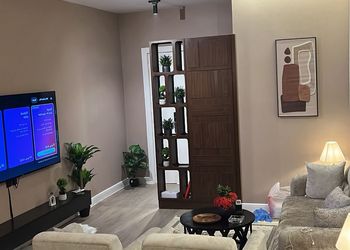 استديو بأثاث مريح وبسيط 