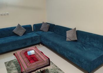 شقة بغرفتين نوم وصالة 