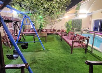 شاليه بركن شواء ومسبح خارجي