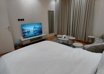 استديو بدخول ذاتي وسرير مريح 