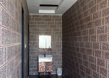 استراحة بمسطح اخضر ومجالس
