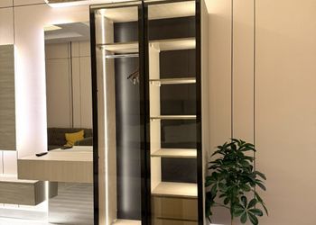 استديو بسرير ماستر وجلسة مريحة