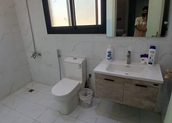 شقة بغرفة معيشة وغرفة نوم 