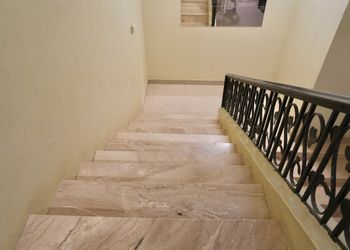 شقة بجلسة خارجية وغرفتين نوم