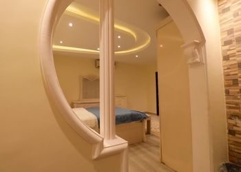 شاليه بمسبح بألعاب مائية وجلسات