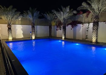 استراحه بمسبح كبير 