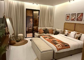 استديو بجلسة خارجية وسرير ماستر 