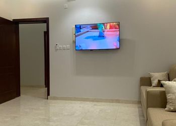 شقة بغرفتين نوم وغرفة جلوس 