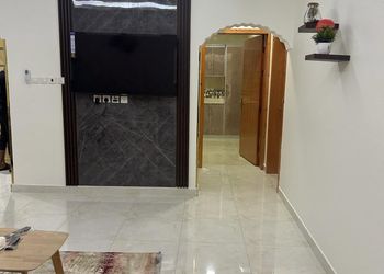 شقة بصالة وغرفتين نوم 