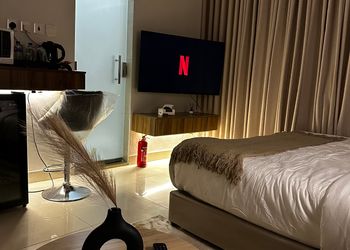 استديو بدخول ذاتي وسرير مريح 