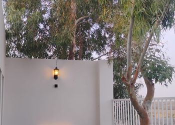 شاليه بمسطح اخضر