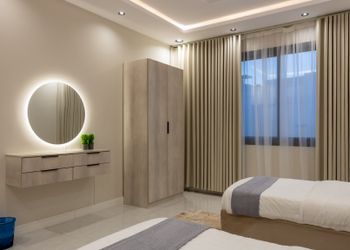 شقة بدخول ذاتي وتصميم أنيق 