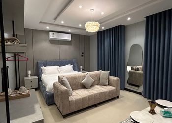 استديو بتصميم فندقي ودخول ذكي