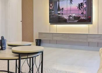 شقة أنيقة بصالة وغرفة نوم
