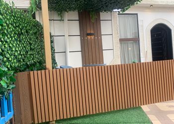 شاليه بمسطح اخضر