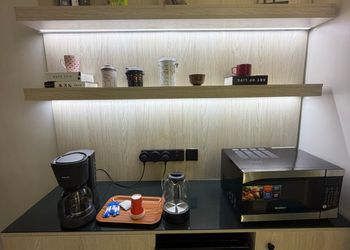 استديو بدخول ذاتي وسرير مريح 