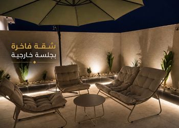 شقة بجلسه خارجية دخول ذاتي