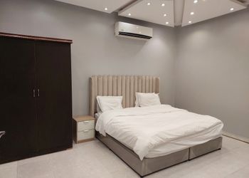 شاليه بمسطح اخضر