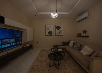 شقة بتصميم أنيق ودخول ذاتي 