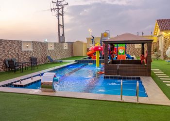 شاليه بمجلس كبير والعاب اطفال