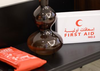 شقة بغرفة معيشة وغرفتين نوم 