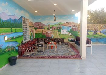 استراحة بغرفة نوم وجلسة خارجية 