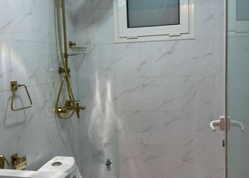 شقة بغرفة معيشة وغرفة نوم 