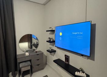 شقة بغرفتين نوم ودخول ذاتي 