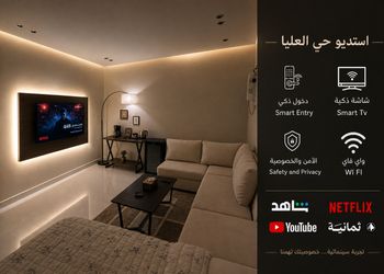 استديو بسرير ماستر وجلسة جانبية