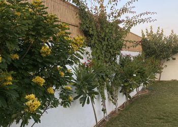 شاليه بإطلالة جبلية وجلسة خارجية