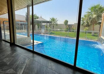 منتجع فندقي ركن شواء,جاكوزي,موقد حطب,