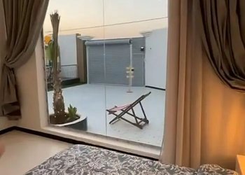 شاليه بمجلس وجلسة خارجية 