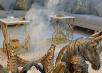 استراحة باسطبل خيل وصالة جلوس