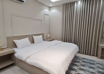 استديو بأثاث مريح وبسيط دخول ذاتي