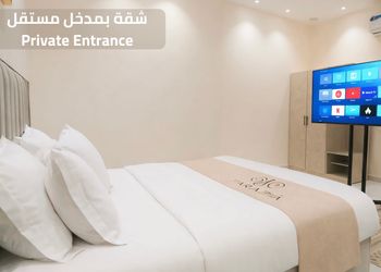 شقة بغرفه نوم ومدخل خاص 
