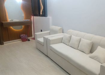 شقة بغرفتين نوم وأثاث هادئ