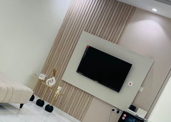 استديوا بغرفة نوم وصالة مودرن