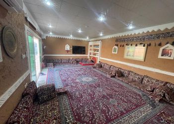استراحة بملعب كرة قدم