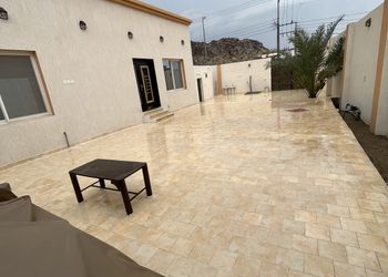 استراحة قسمين بمسبح خارجي