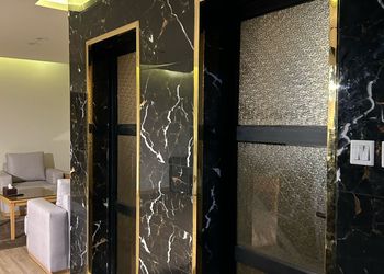 استديو بأثاث مريح وبسيط 