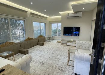 شقة بغرفتين نوم وصالة جلوس