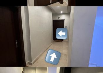 شقة بدخول ذاتي وصالة أنيقة 