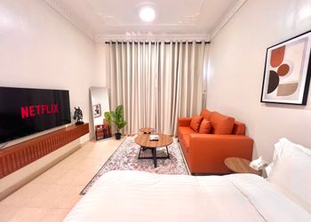 استديو مريح لليلة جميلة ومميزة