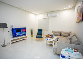 شقة بدخول ذاتي وغرفتين نوم