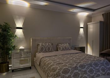 استديو بألوان مريحة وأثاث راقي