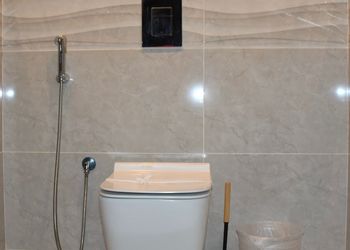 شقة بغرفة معيشة وغرفة نوم 