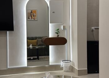 استديو بسرير ماستر وجلسة جانبية 