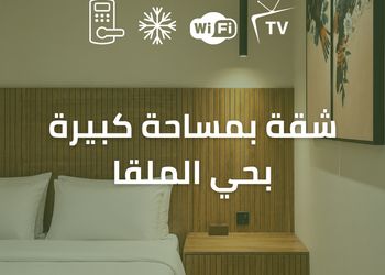 شقة أنيقة بصالة وغرفة نوم