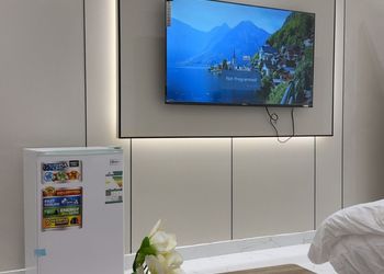 استديو بدخول ذاتي وسرير مريح 